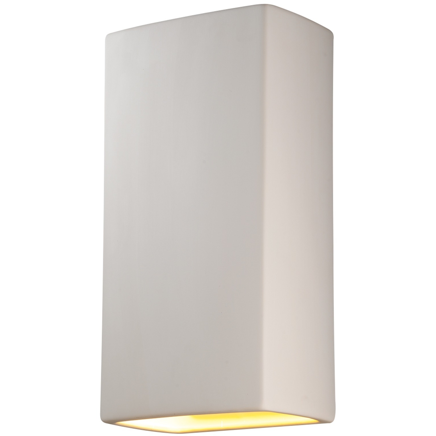 Ambiance Rectangle LED 21 inch Hammered Copper Outdoor Wall Sconce, Really Big