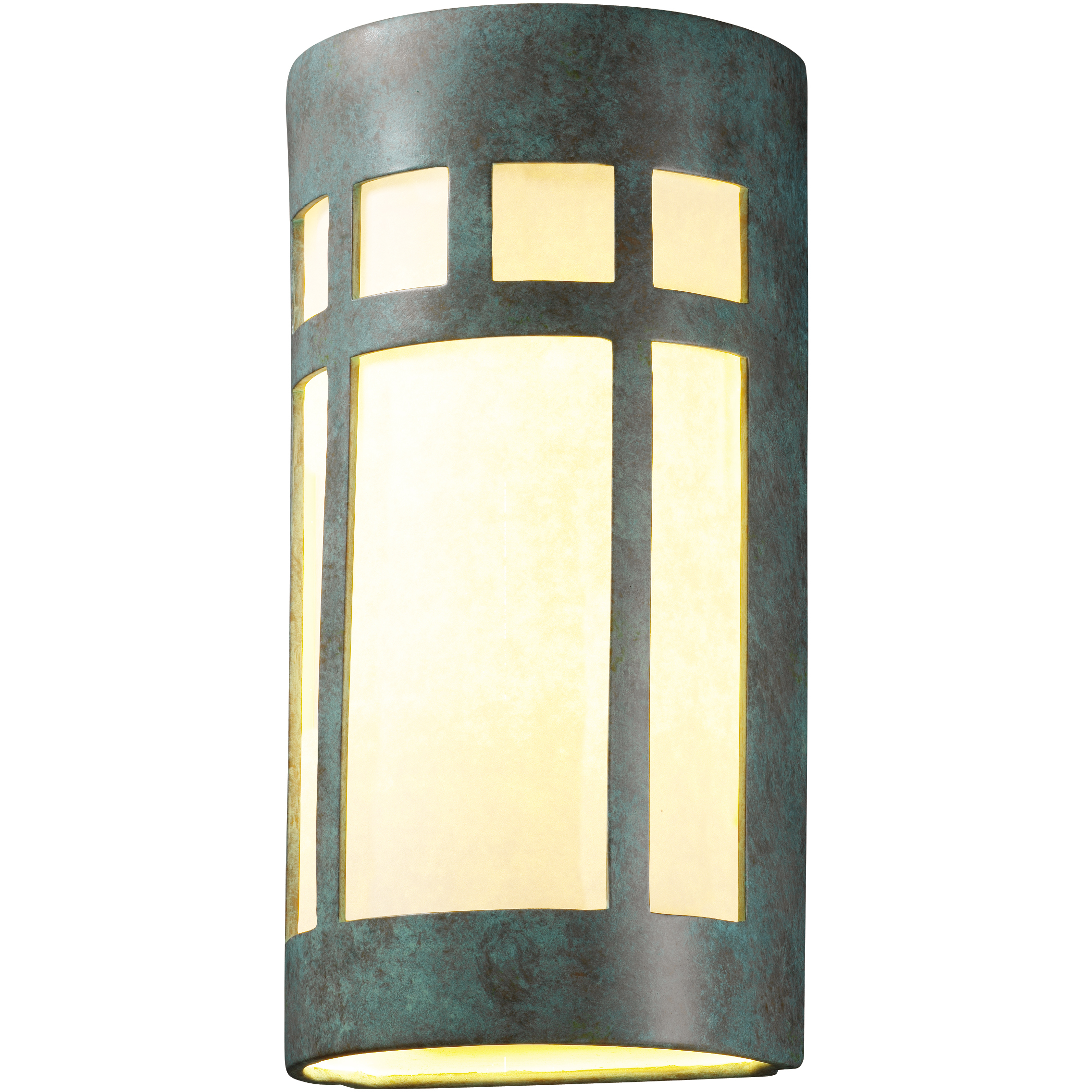 Ambiance LED 11 inch Real Rust Wall Sconce Wall Light in 1000 Lm LED, Really Big