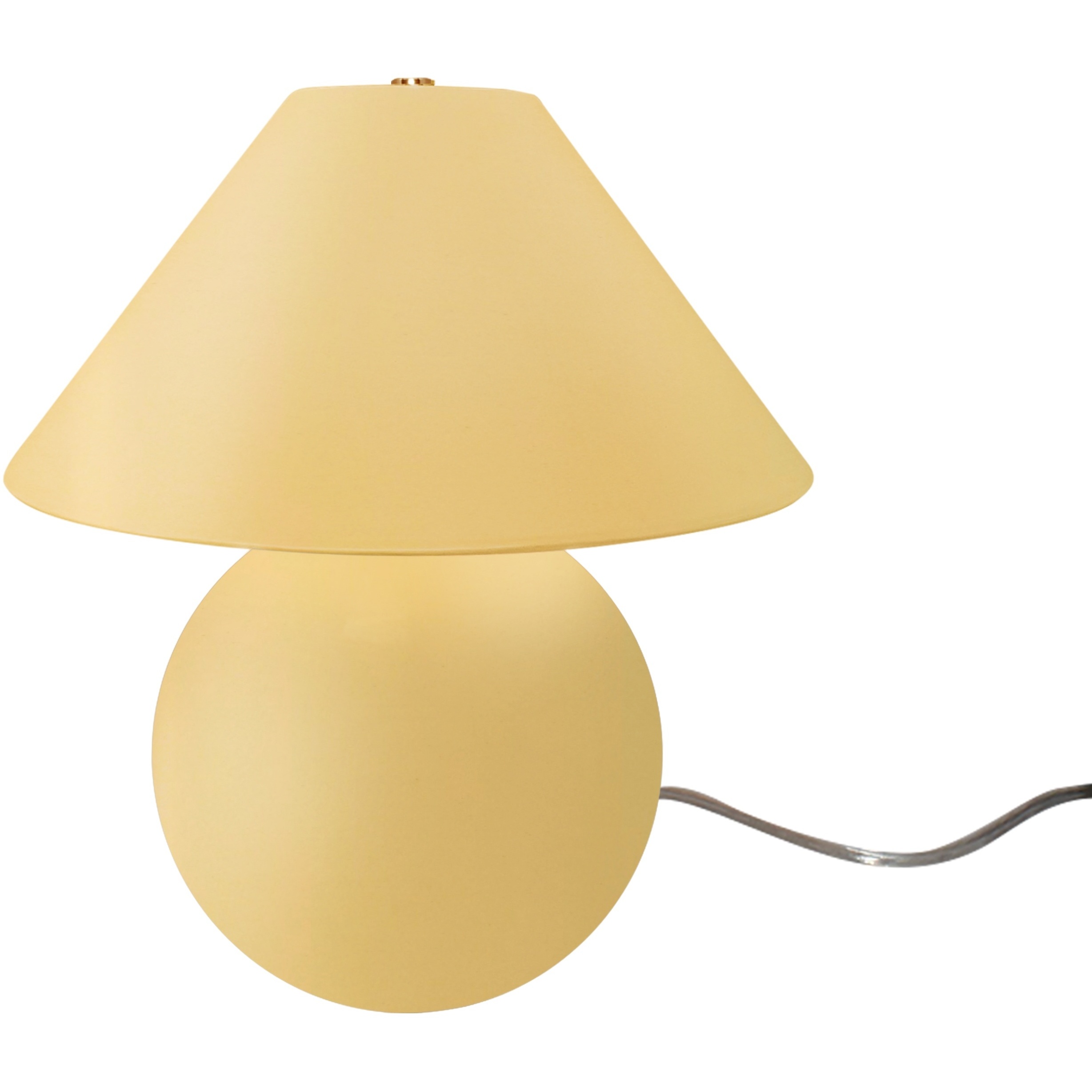 Avola 16.75 inch 120.00 watt Muted Yellow and Brushed Brass Portable Lamp Portable Light