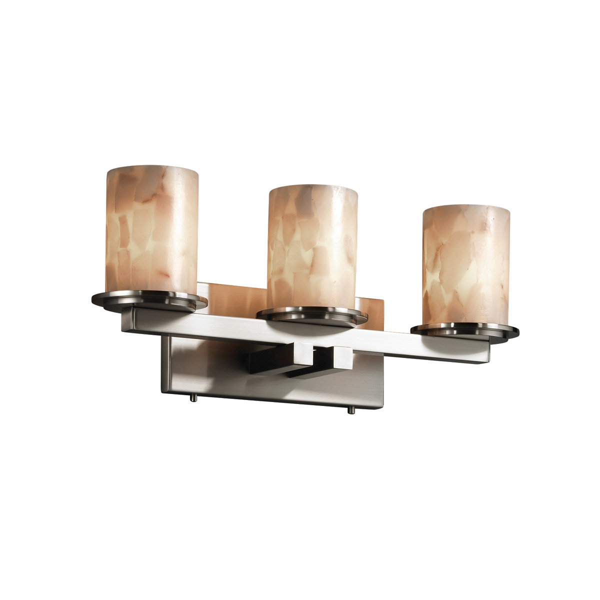 Alabaster Rocks LED 21 inch Polished Chrome Bath Bar Wall Light in 2100 Lm LED, Dakota