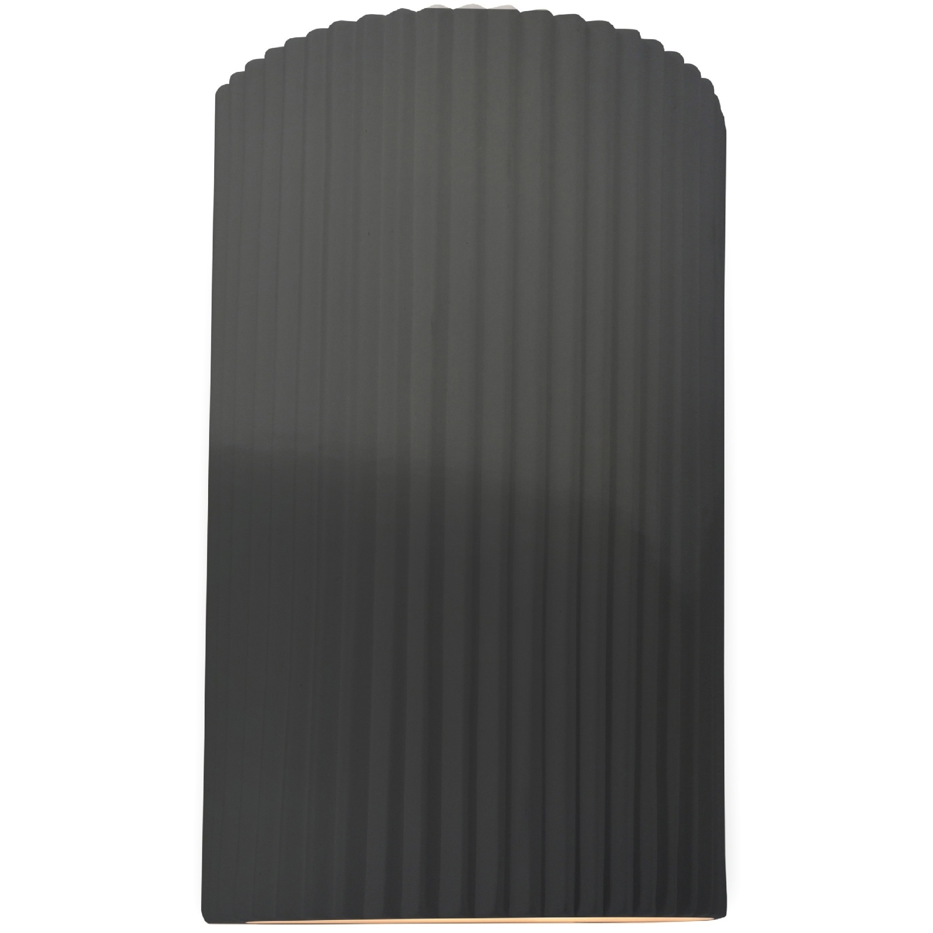 Ambiance LED 5.75 inch Gloss Grey ADA Wall Sconce Wall Light