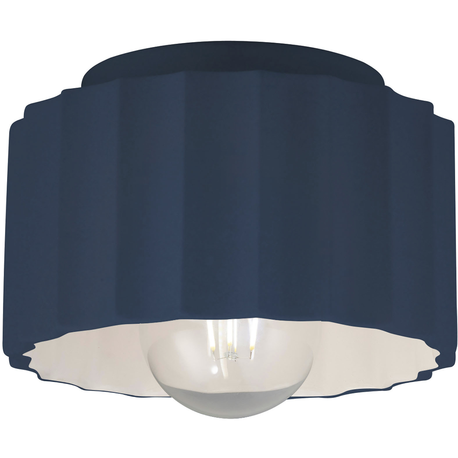 Radiance Collection 1 Light 8 inch Midnight Sky Flush-Mount Ceiling Light