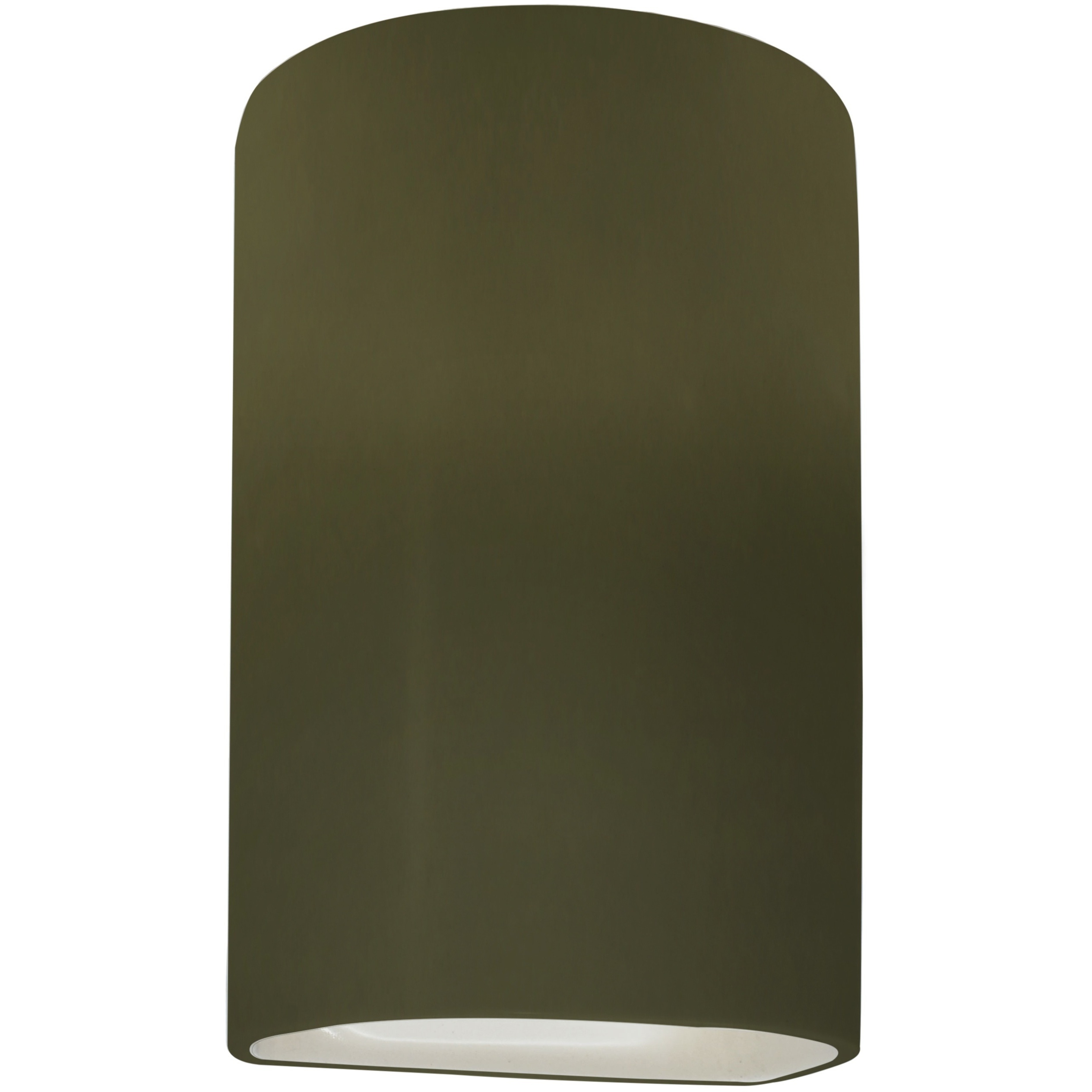 Ambiance LED 5.75 inch Matte Green ADA Wall Sconce Wall Light