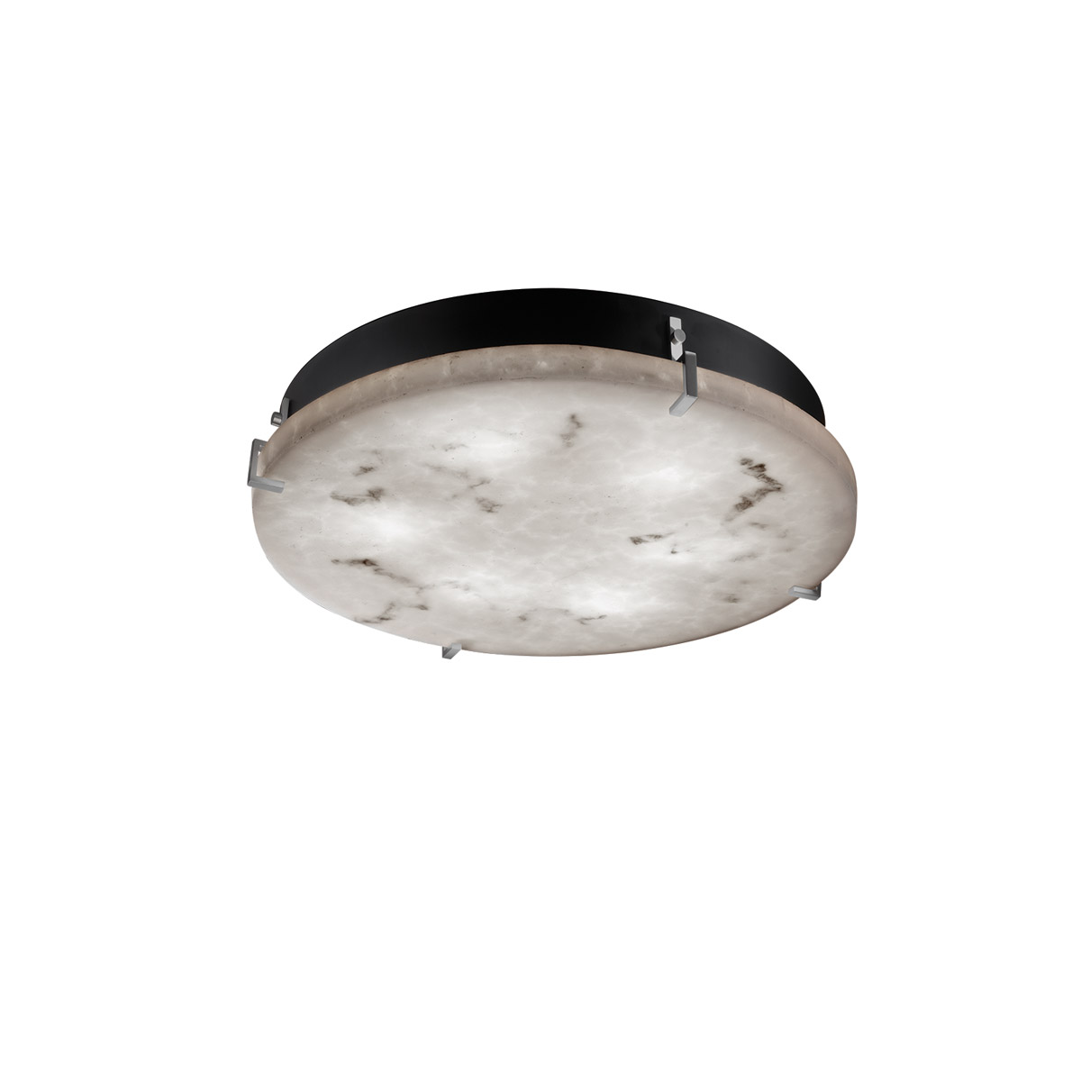 LumenAria 2 Light 12.5 inch Polished Chrome Flush Mount Ceiling Light in Incandescent