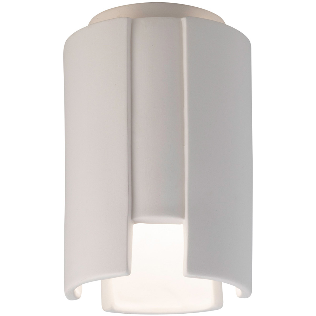 Radiance Collection 1 Light 6.25 inch Antique Gold Flush-Mount Ceiling Light