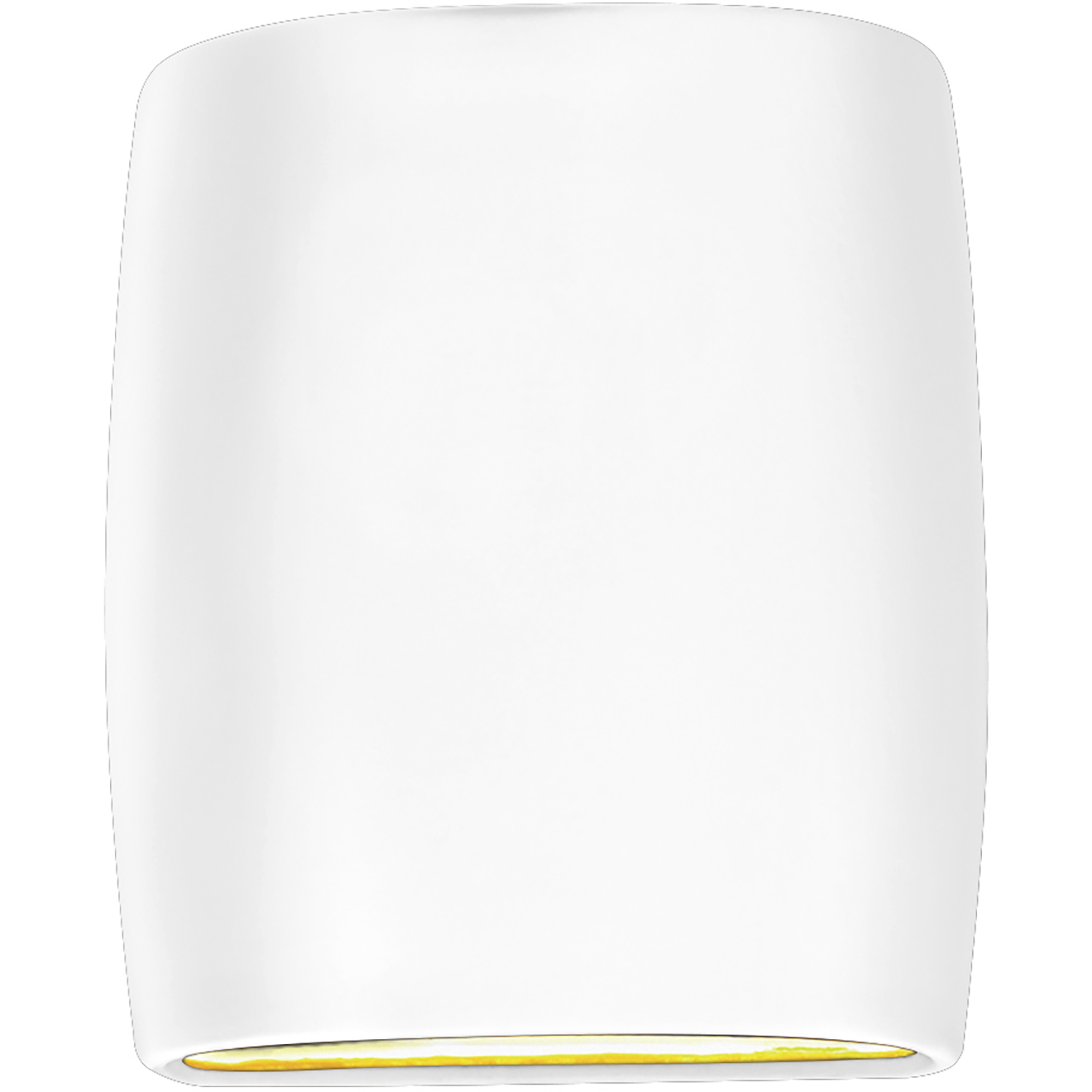Ambiance Collection LED 10 inch Gloss White Outdoor Wall Sconce