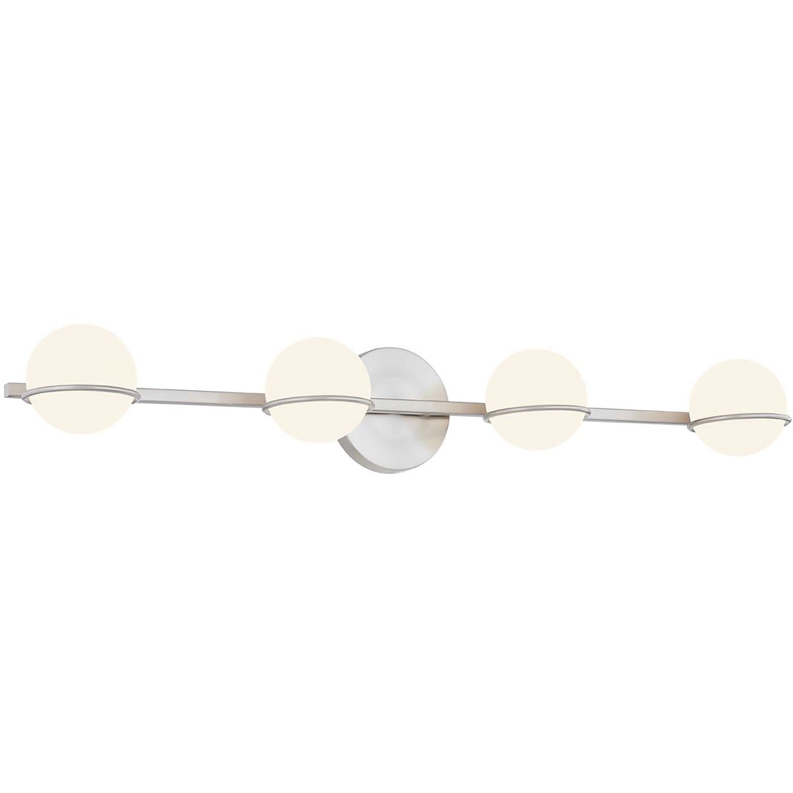 Fusion LED 32 inch Brushed Nickel Bath Bar Wall Light