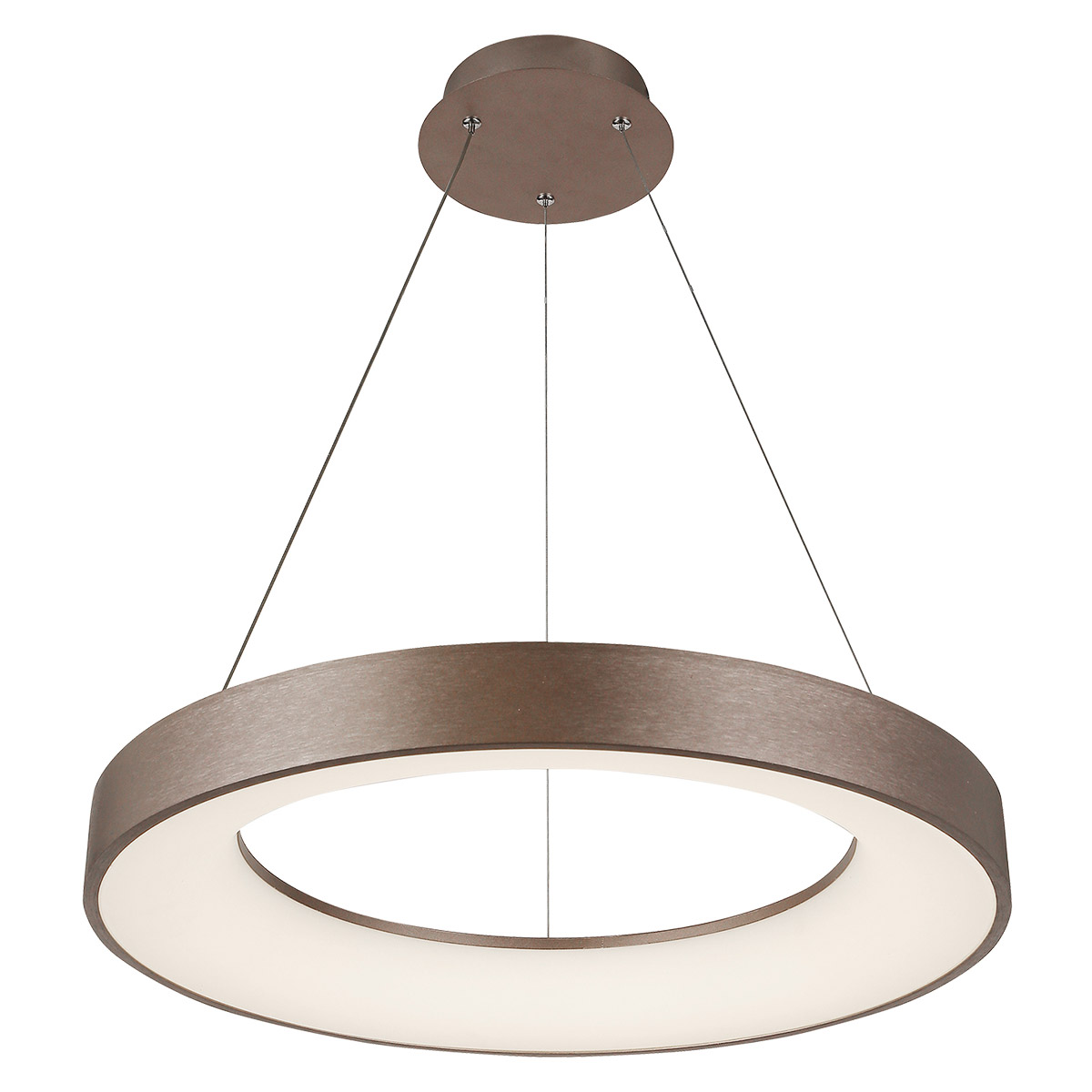 EVOLV LED 19 inch Light Bronze Pendant Ceiling Light, Sway Family