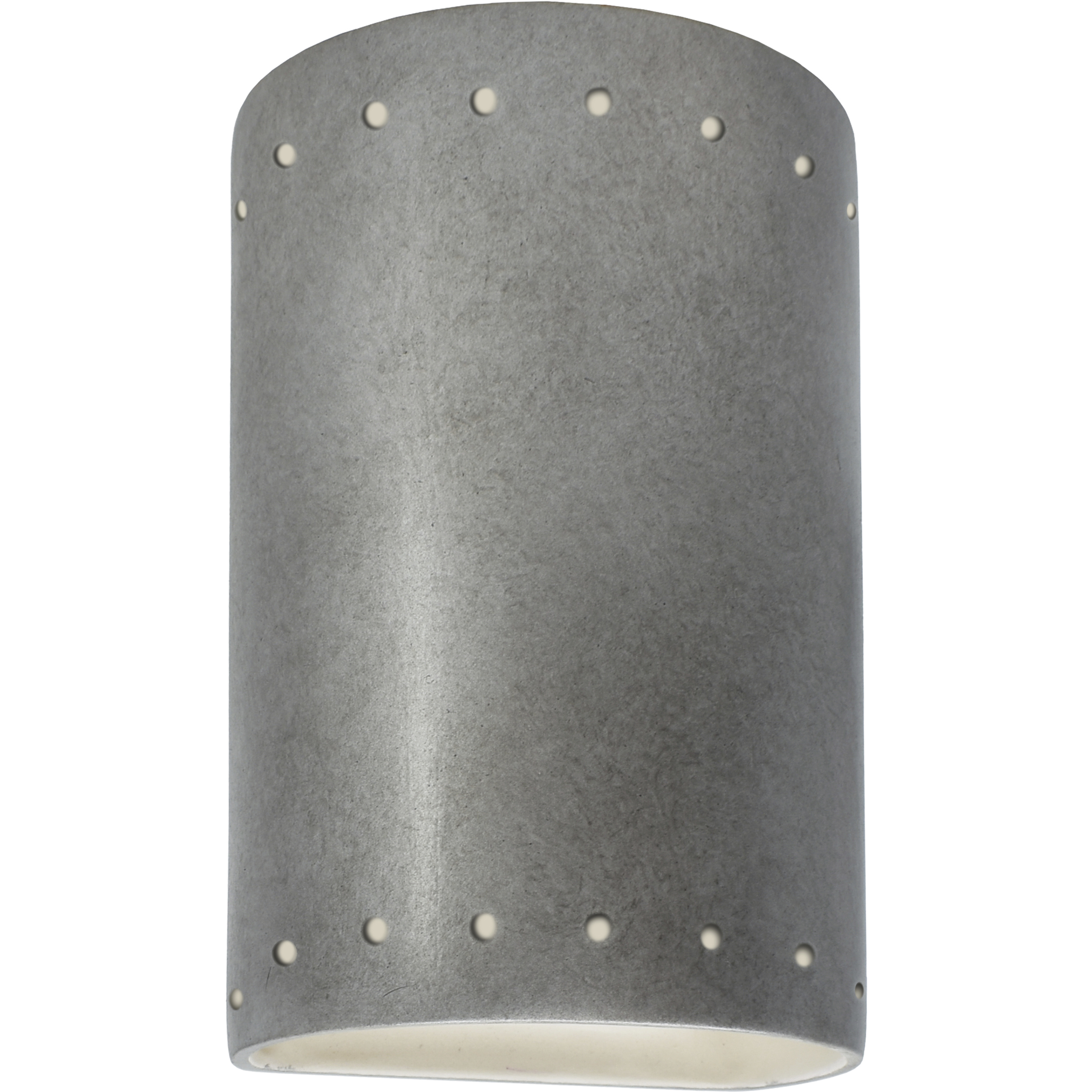 Ambiance Collection LED 9.5 inch Antique Silver Outdoor Wall Sconce