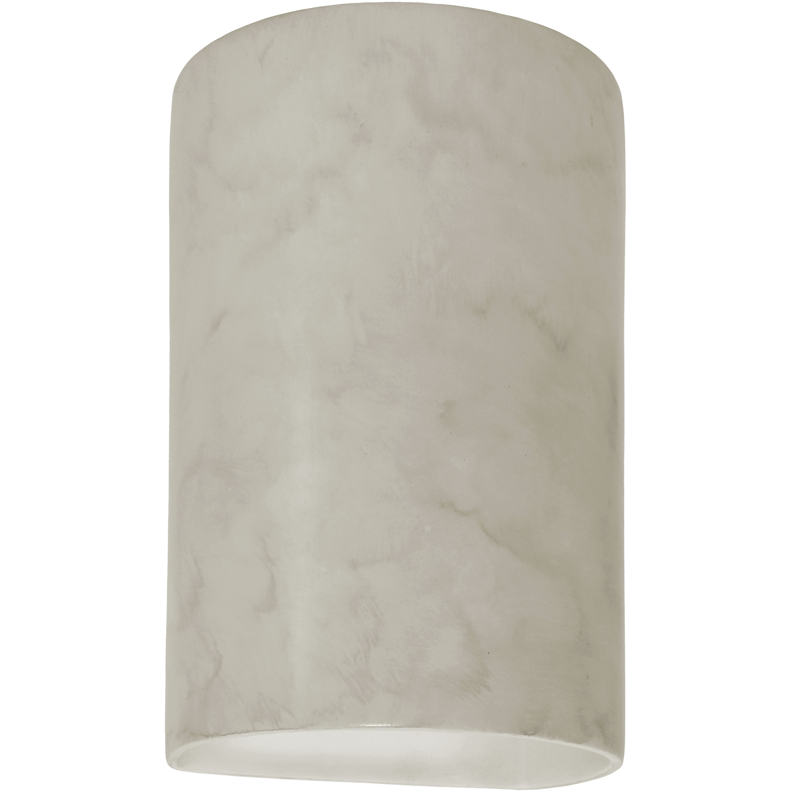 Ambiance Cylinder LED 12.5 inch Antique Patina Outdoor Wall Sconce, Large