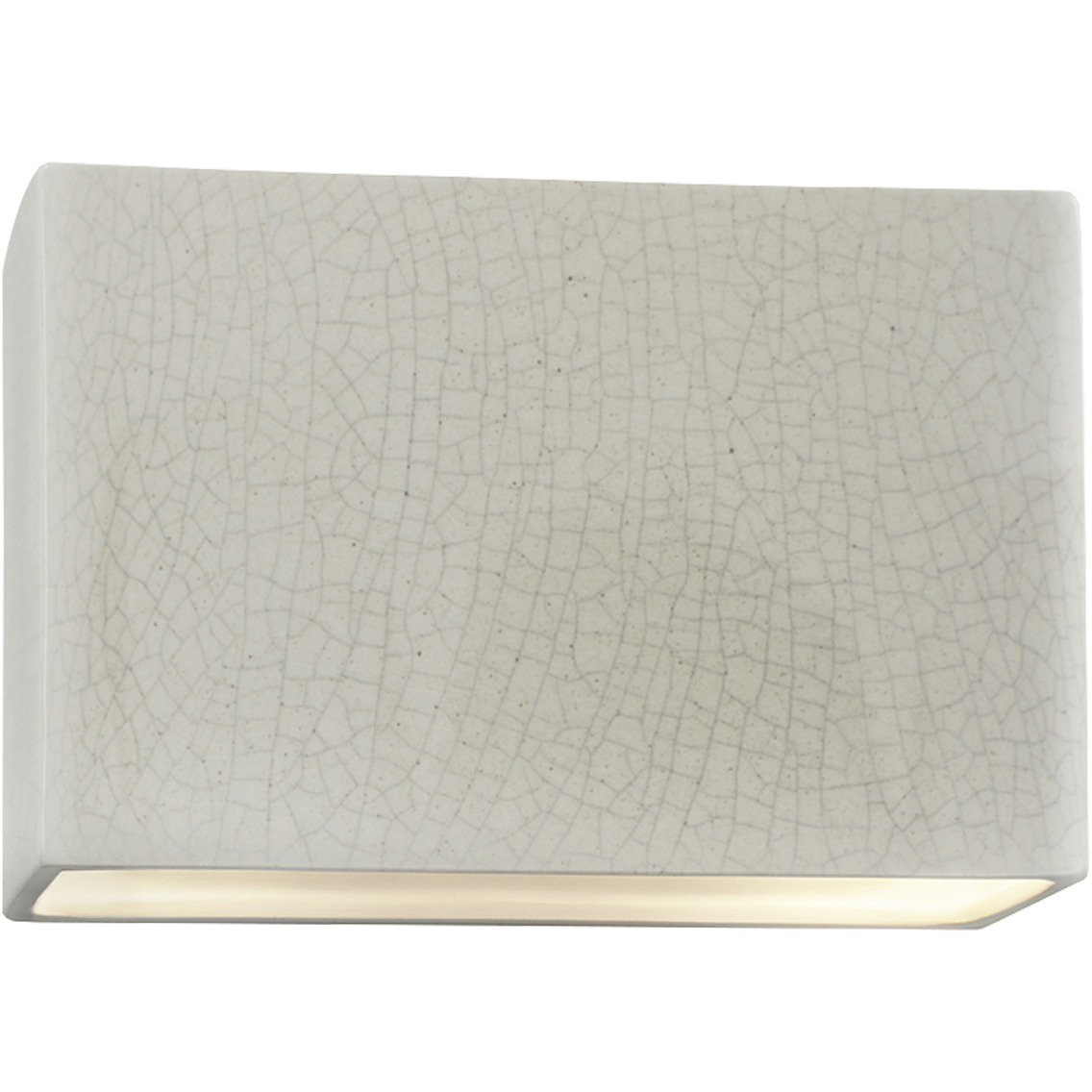 Ambiance Collection LED 10 inch White Crackle Outdoor Wall Sconce