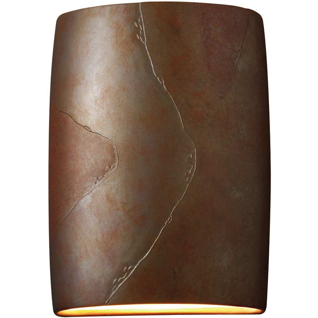 Ambiance LED 9 inch Carrara Marble ADA Wall Sconce Wall Light in 2000 Lm LED, Large