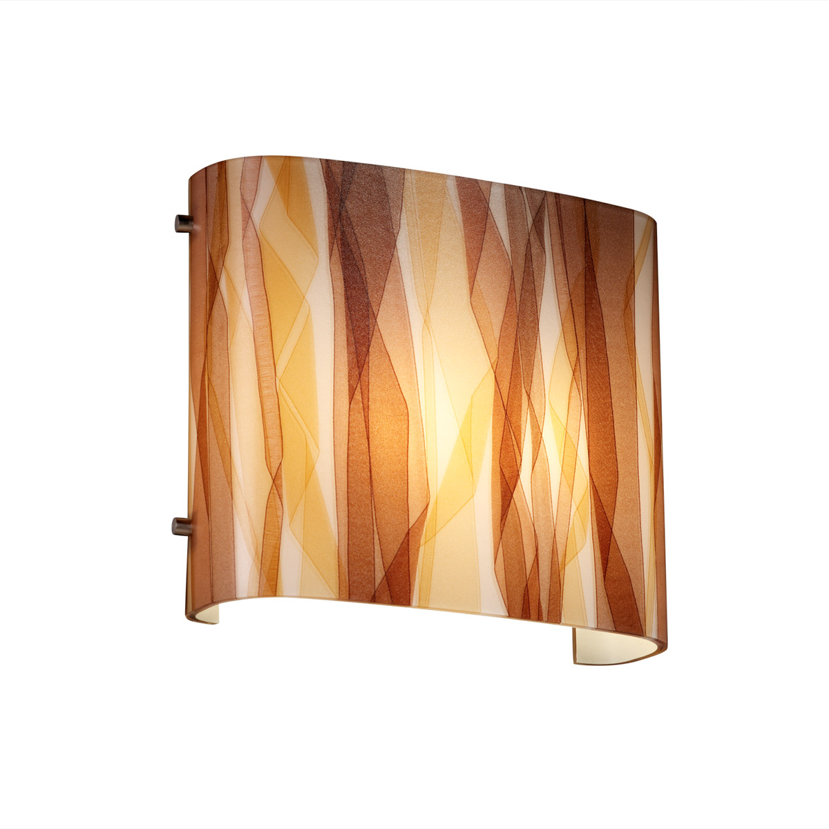Finials 2 Light 12 inch Polished Chrome ADA Wall Sconce Wall Light in Ribbon Twirl, Incandescent, Finials