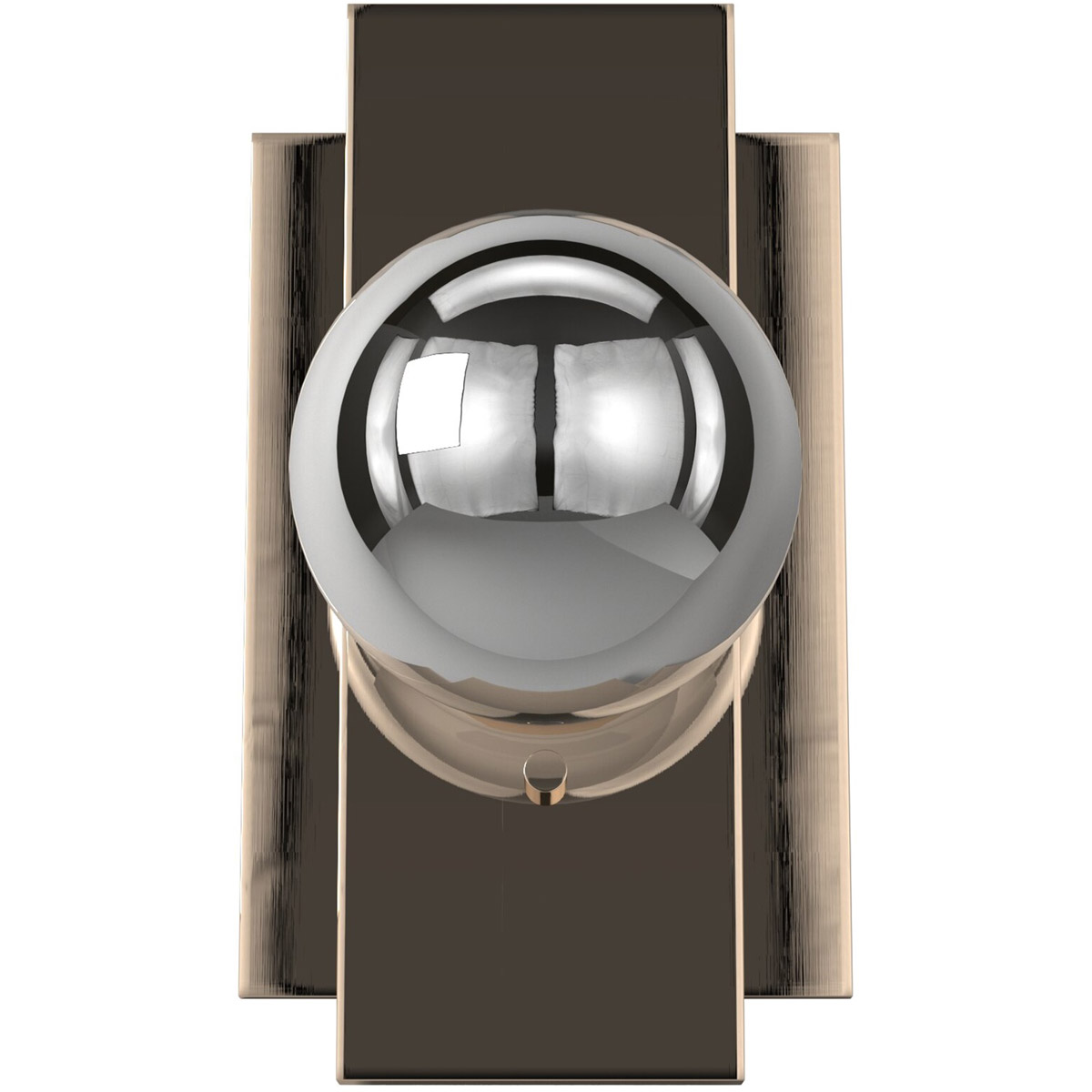 EVOLV LED 3.5 inch Brushed Brass ADA Wall Sconce Wall Light, Luna Family