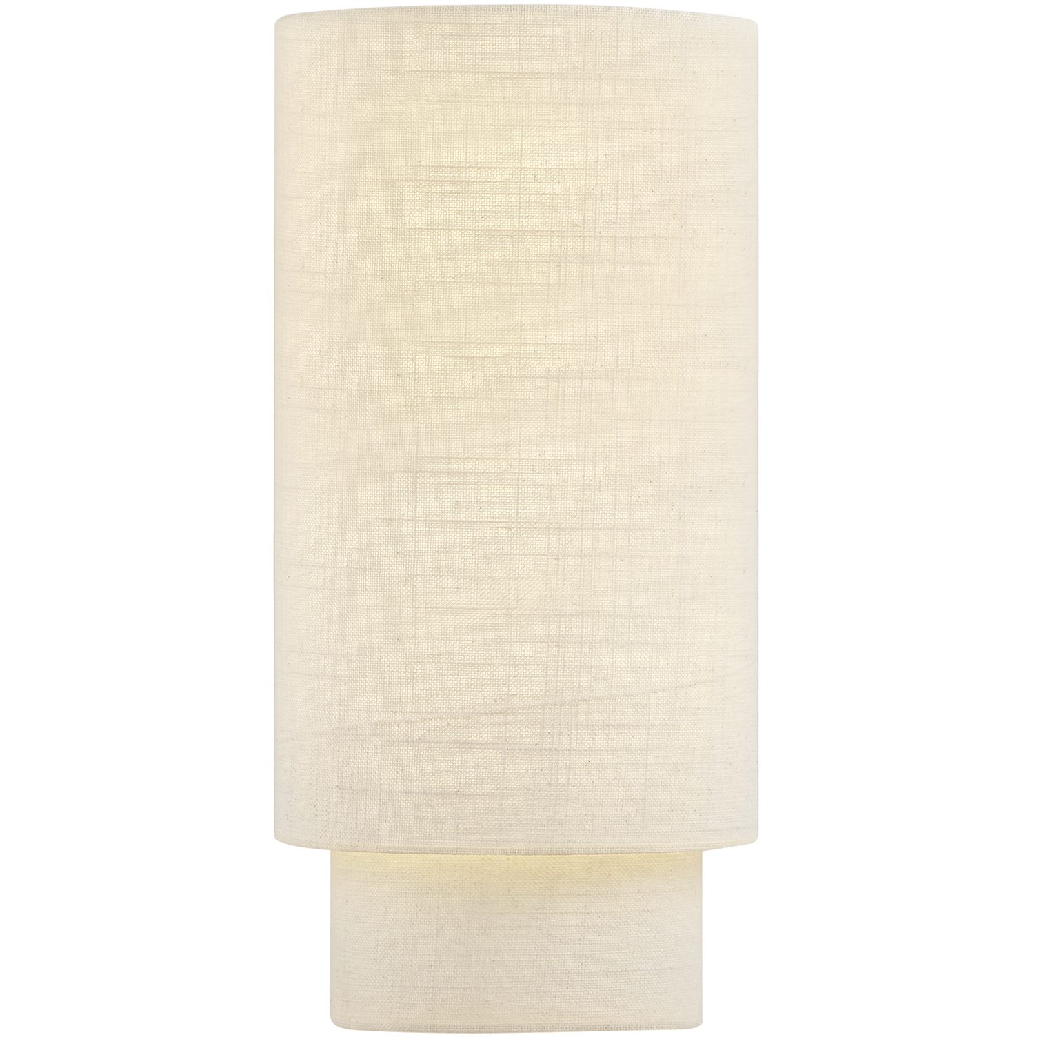Textile Collection - Classic Family 1 Light 6.25 inch Cream Linen ADA Wall Sconce Wall Light in 4" D x 6.25" W x 13" H, EVOLV