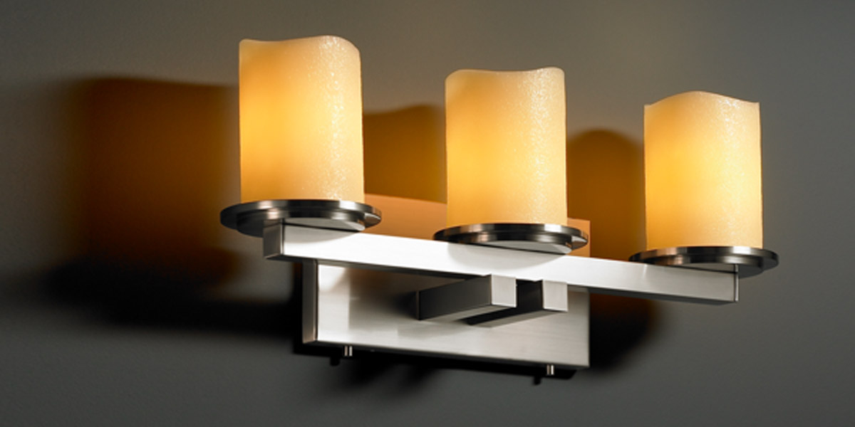 CandleAria LED 21 inch Matte Black Bath/Vanity Wall Light