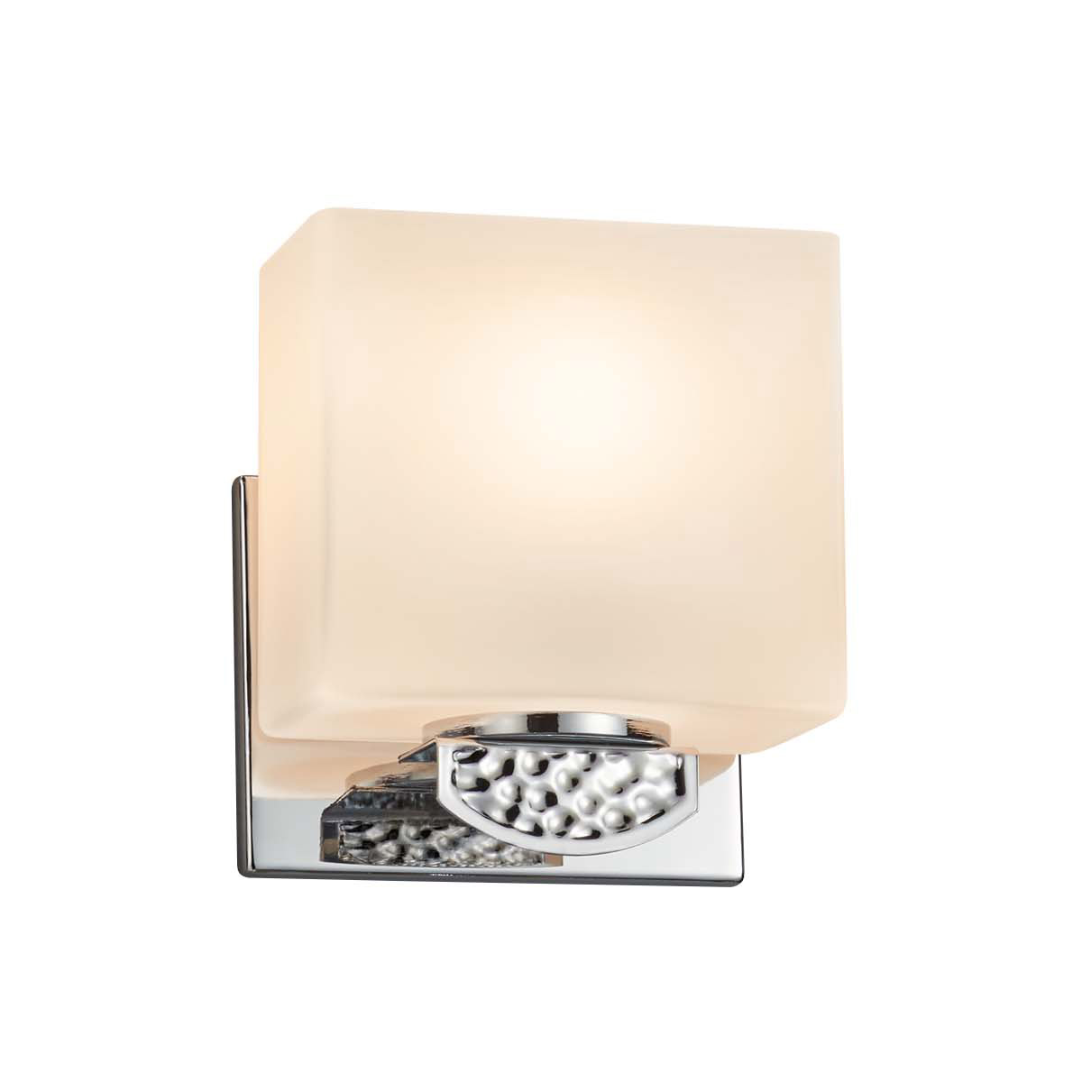 Fusion Malleo 1 Light 6 inch Brushed Nickel ADA Wall Sconce Wall Light
