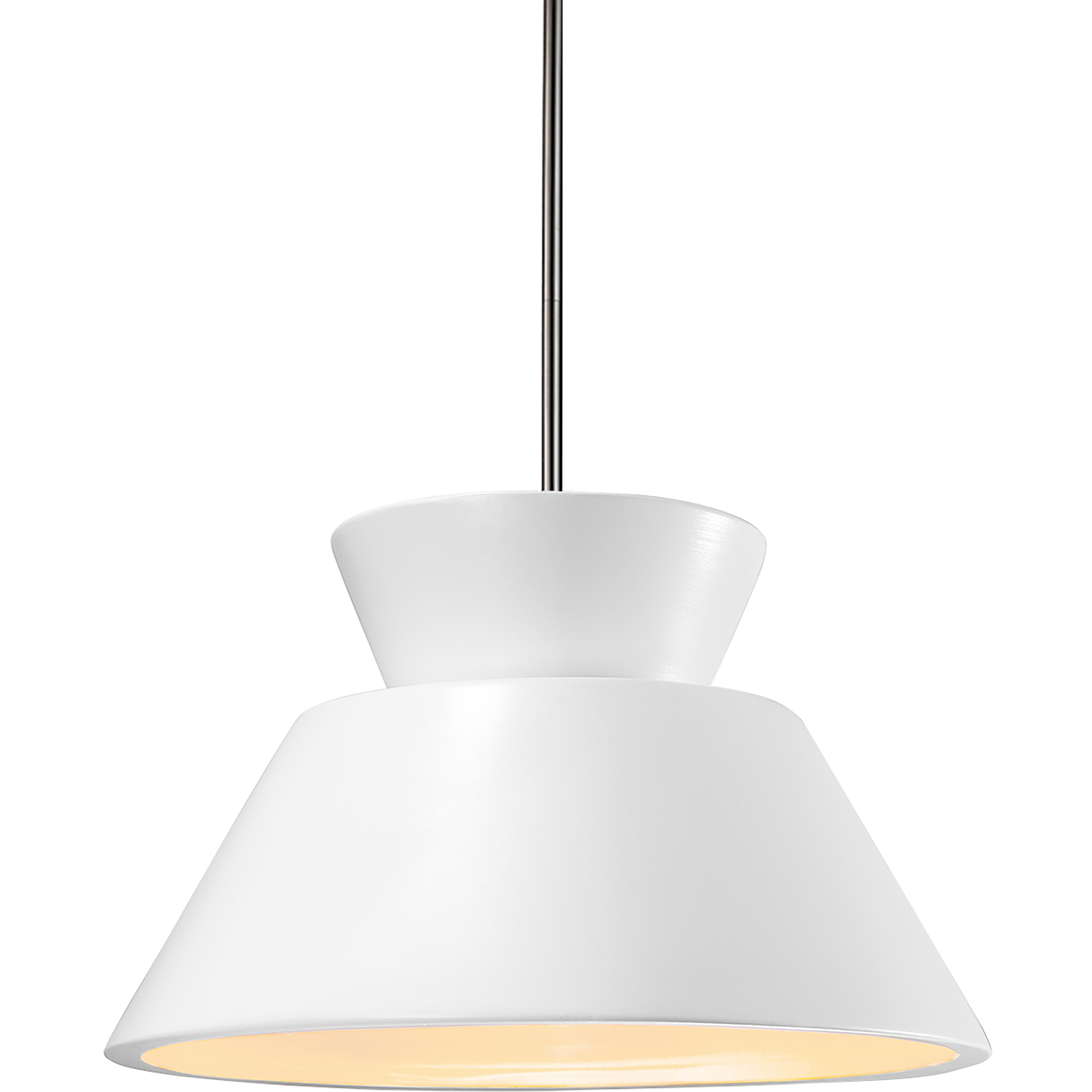 Justice Design CER-6420-MID-ABRS-RIGID Radiance Collection - Trapezoid ...