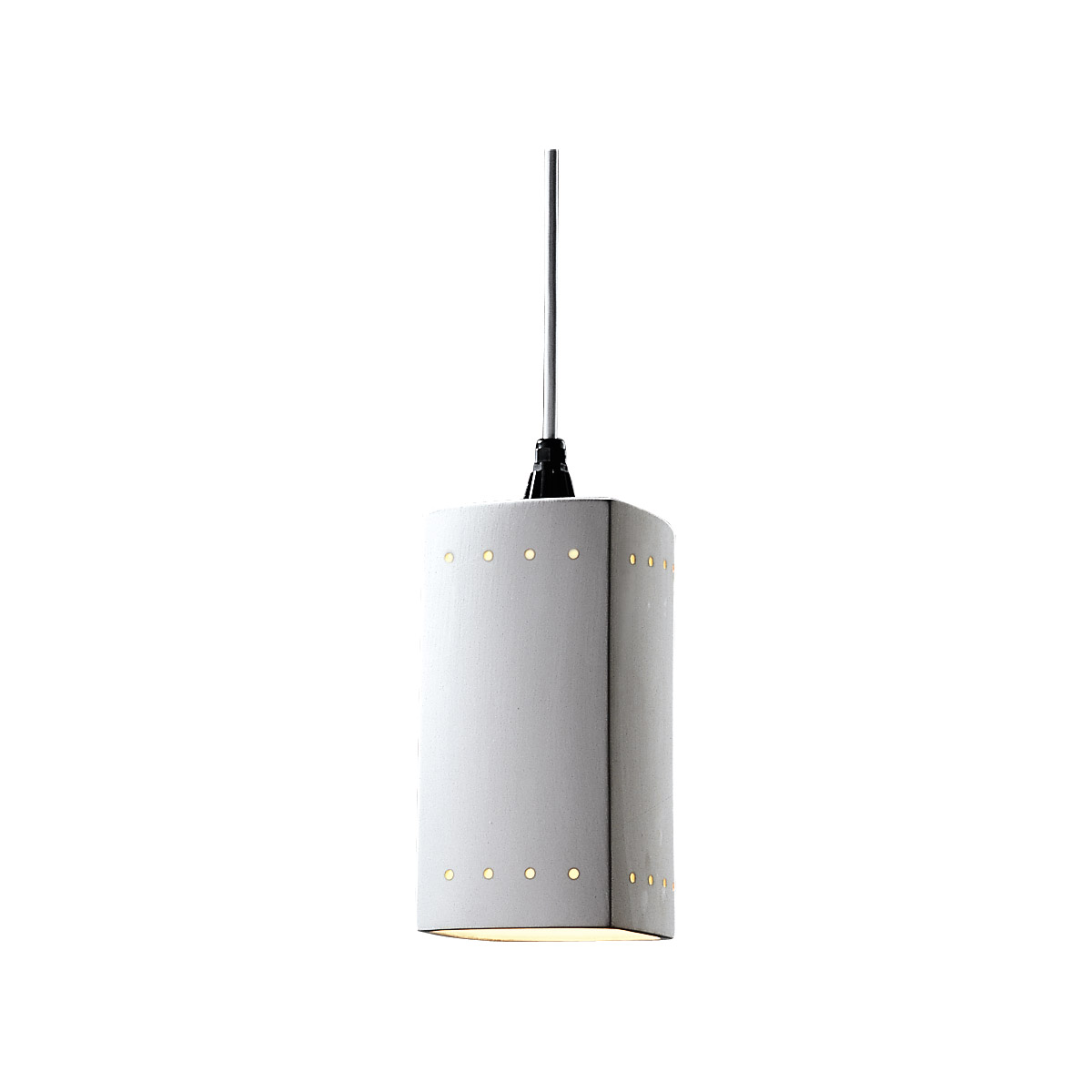 Radiance 1 Light 6 inch Antique Copper Pendant Ceiling Light in White Cord