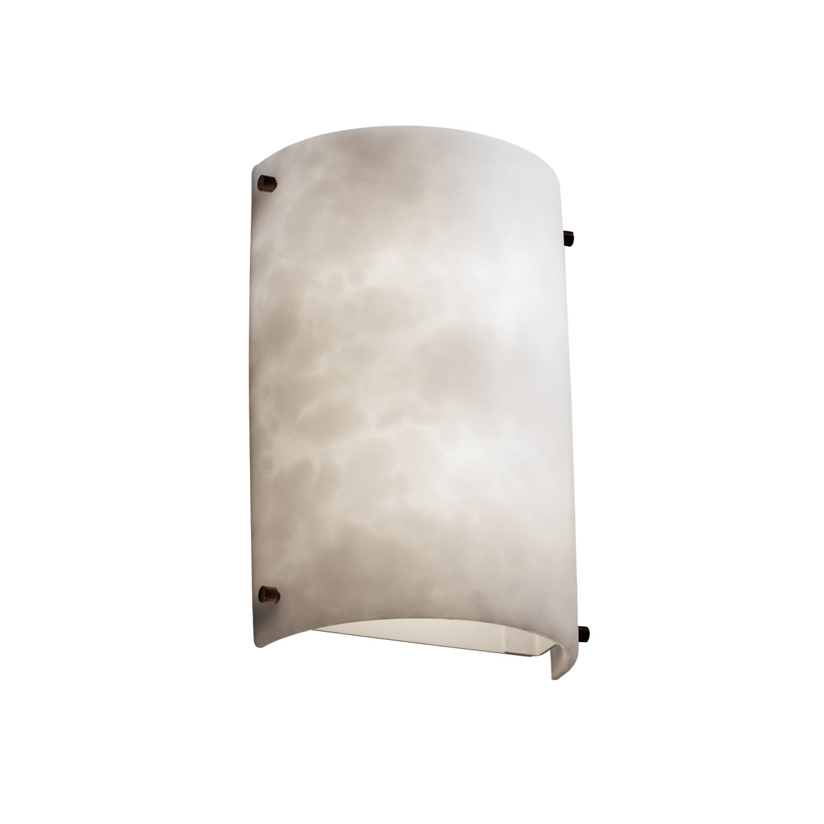 Clouds LED 8 inch Matte Black ADA Wall Sconce Wall Light in 1000 Lm LED
