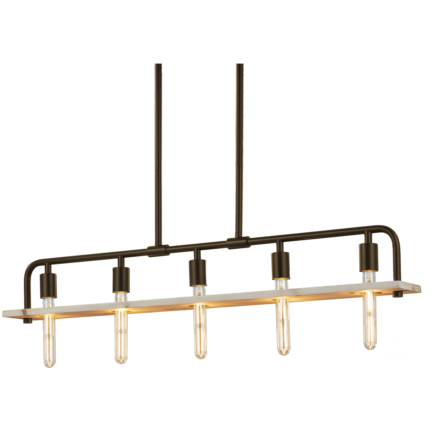 Eco Bronx 5 Light 4.75 inch Polished Chrome Chandelier Ceiling Light