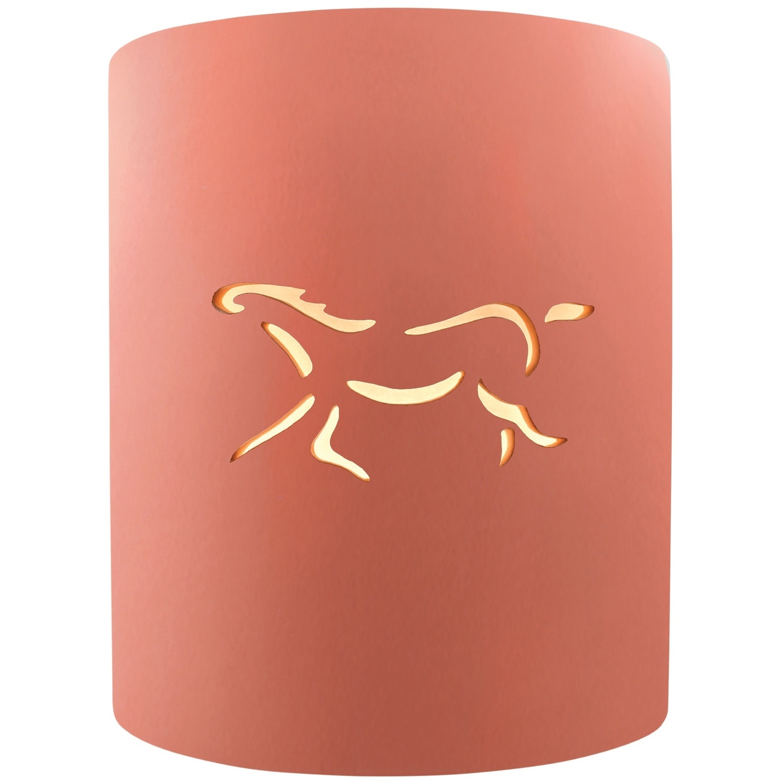 Sun Dagger LED 8 inch Gloss Blush Wall Sconce Wall Light