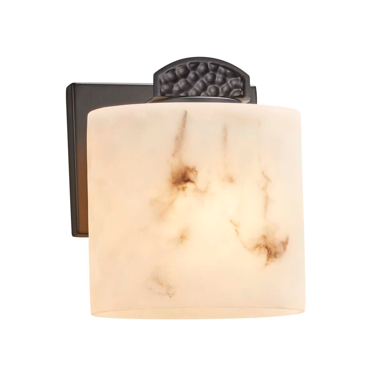 LumenAria Malleo LED 7 inch Brushed Nickel ADA Wall Sconce Wall Light