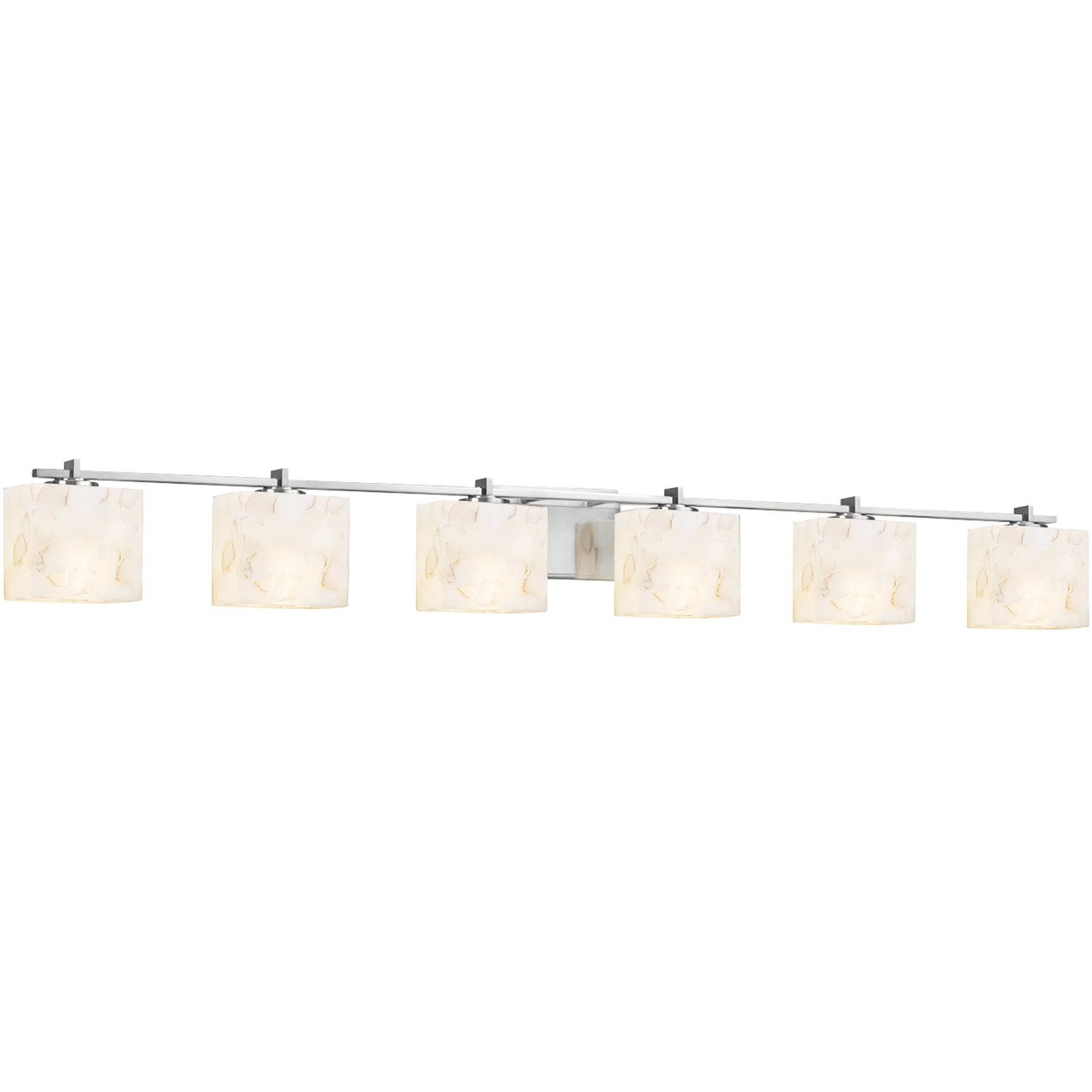 Alabaster Rocks Era LED 55.5 inch Polished Chrome Bath Bar Wall Light in 4200 Lm LED, Rectangle