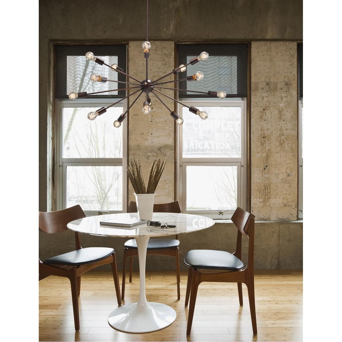 Signature 15 Light 42 inch Brushed Nickel Chandelier Ceiling Light
