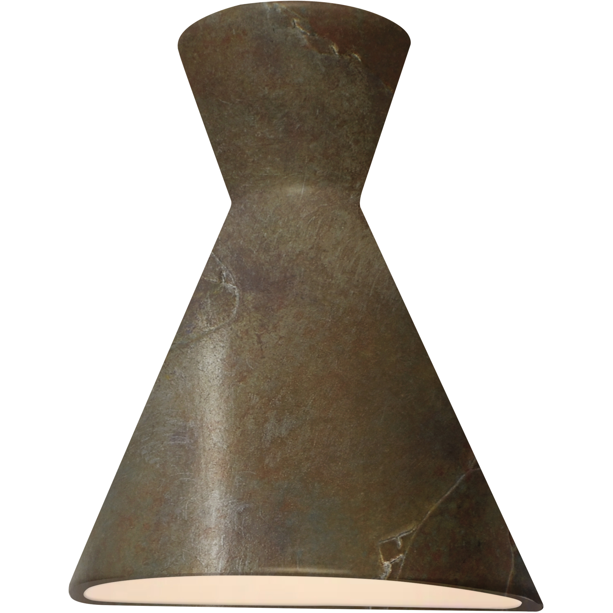 Ambiance Collection - Retro LED 13 inch Tierra Red Slate Outdoor Wall Sconce, Form+Finish+Function