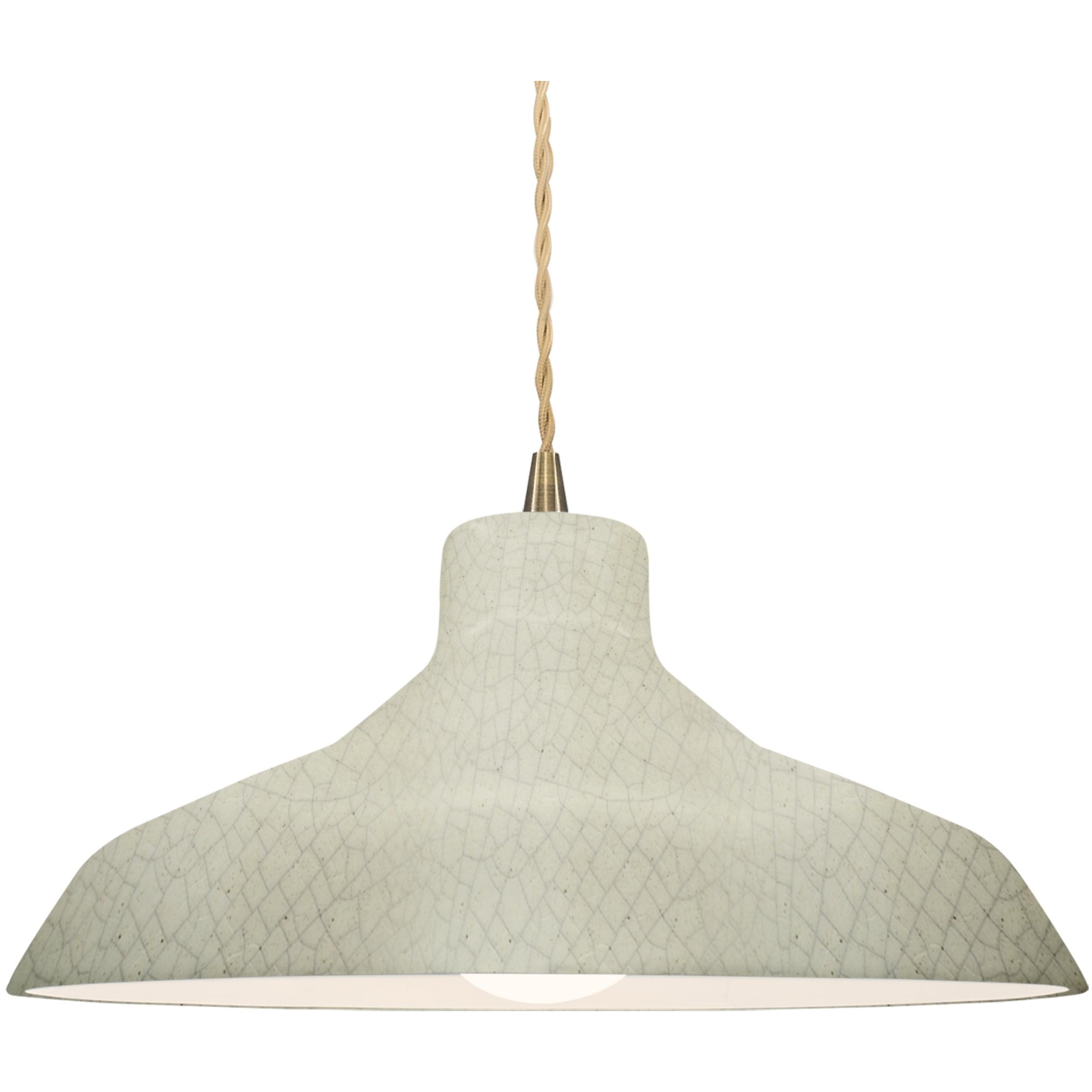 Justice Design CER-6265-CKC-ABRS-BEIG-TWST Radiance 1 Light