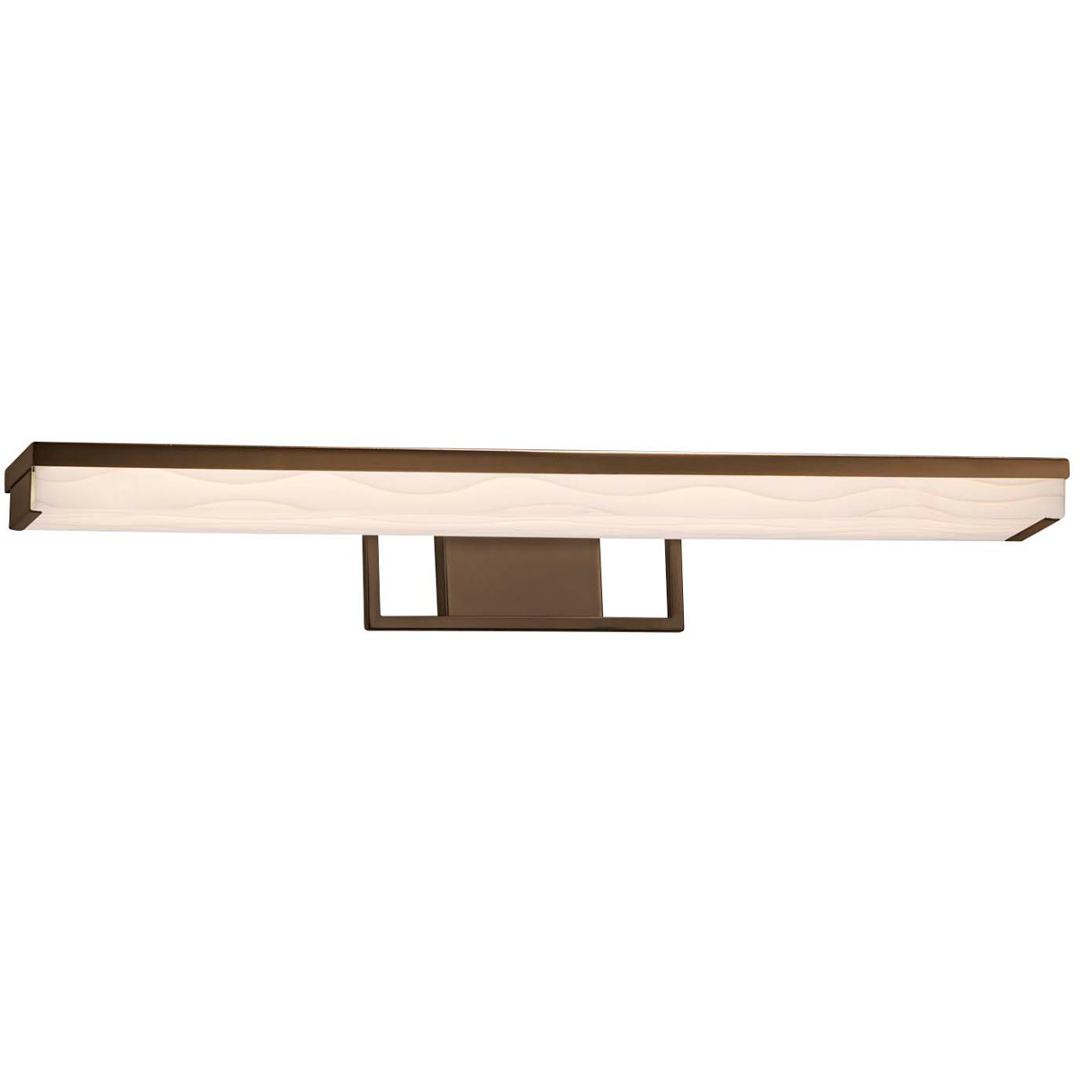 Porcelina Elevate LED 30 inch Polished Chrome Vanity Light Wall Light