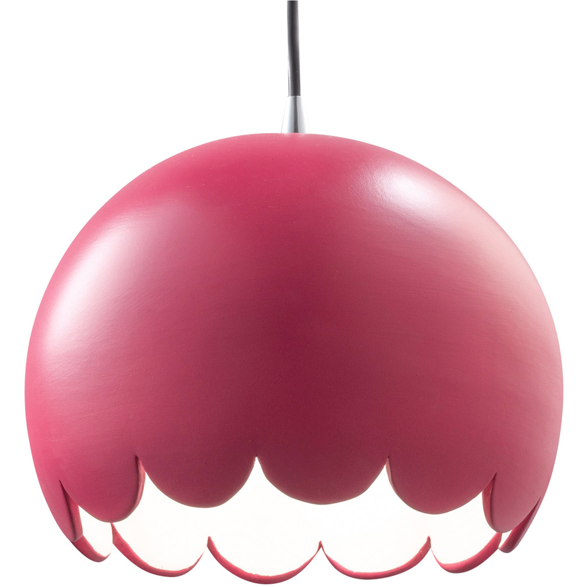Radiance Collection LED 9 inch Brushed Nickel Pendant Ceiling Light