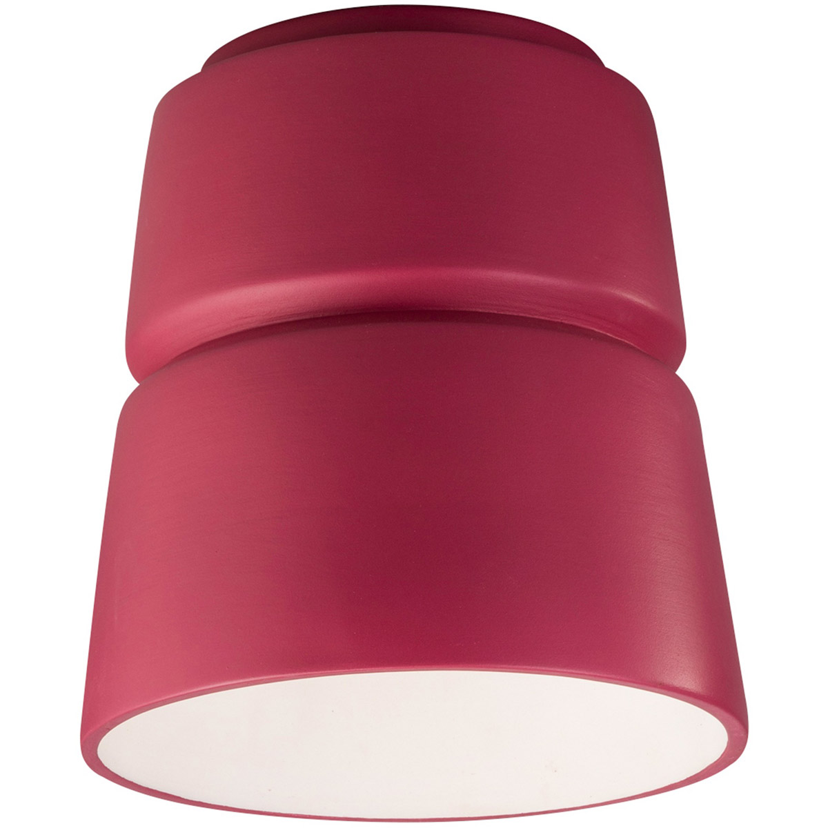Radiance Collection LED 7.5 inch Cerise Flush-Mount Ceiling Light