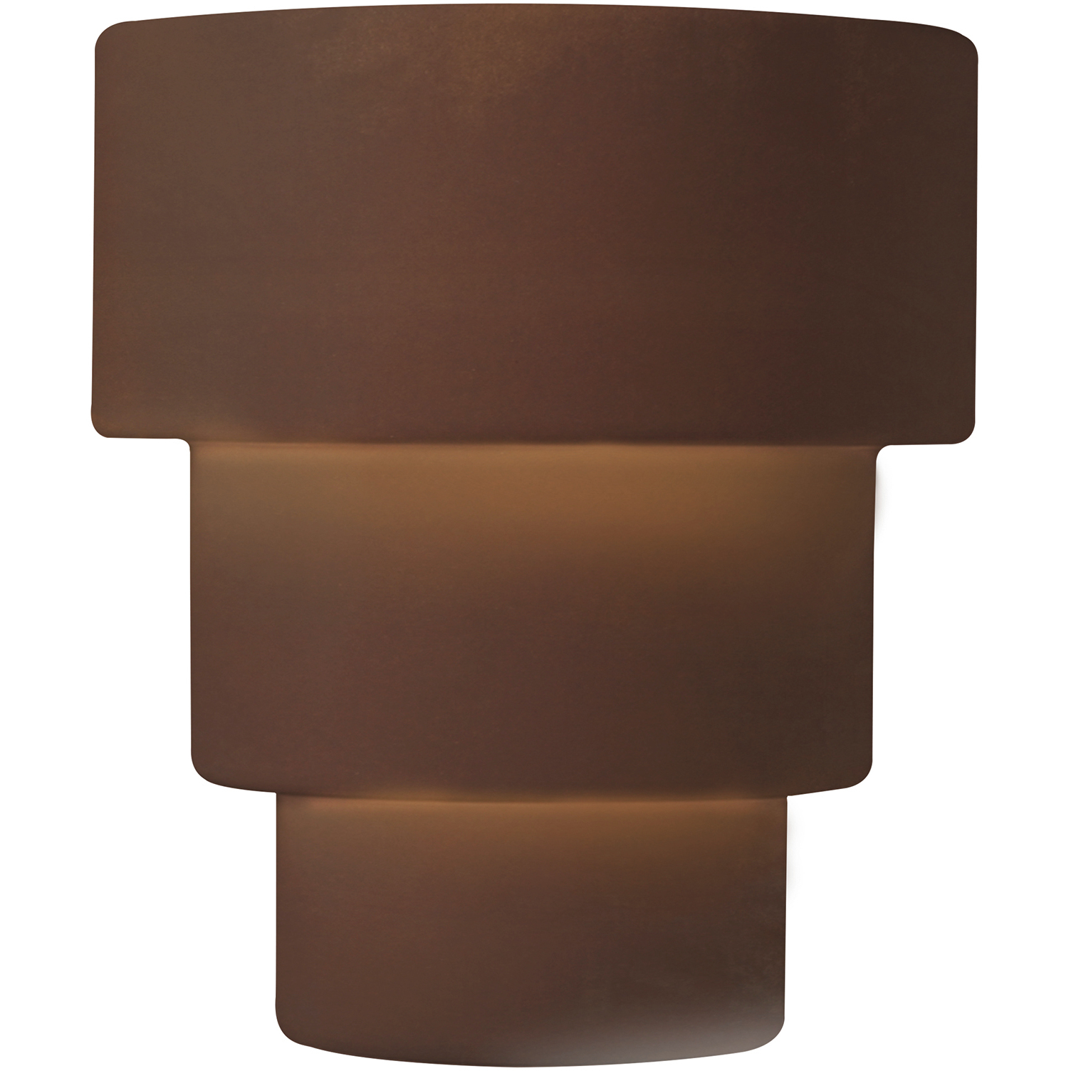Ambiance Collection LED 12.75 inch Real Rust Wall Sconce Wall Light in Dedicated LED, Form+Finish+Function
