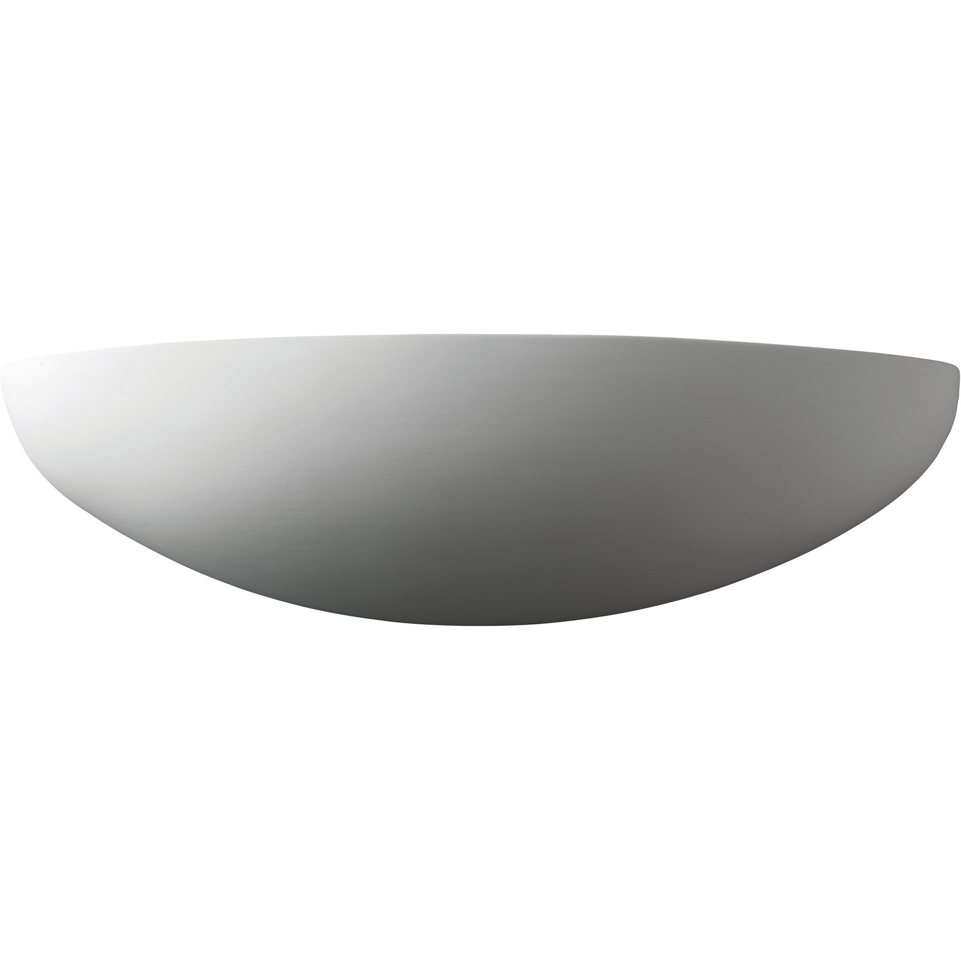 Ambiance Canoe LED 19 inch Vanilla Gloss ADA Wall Sconce Wall Light
