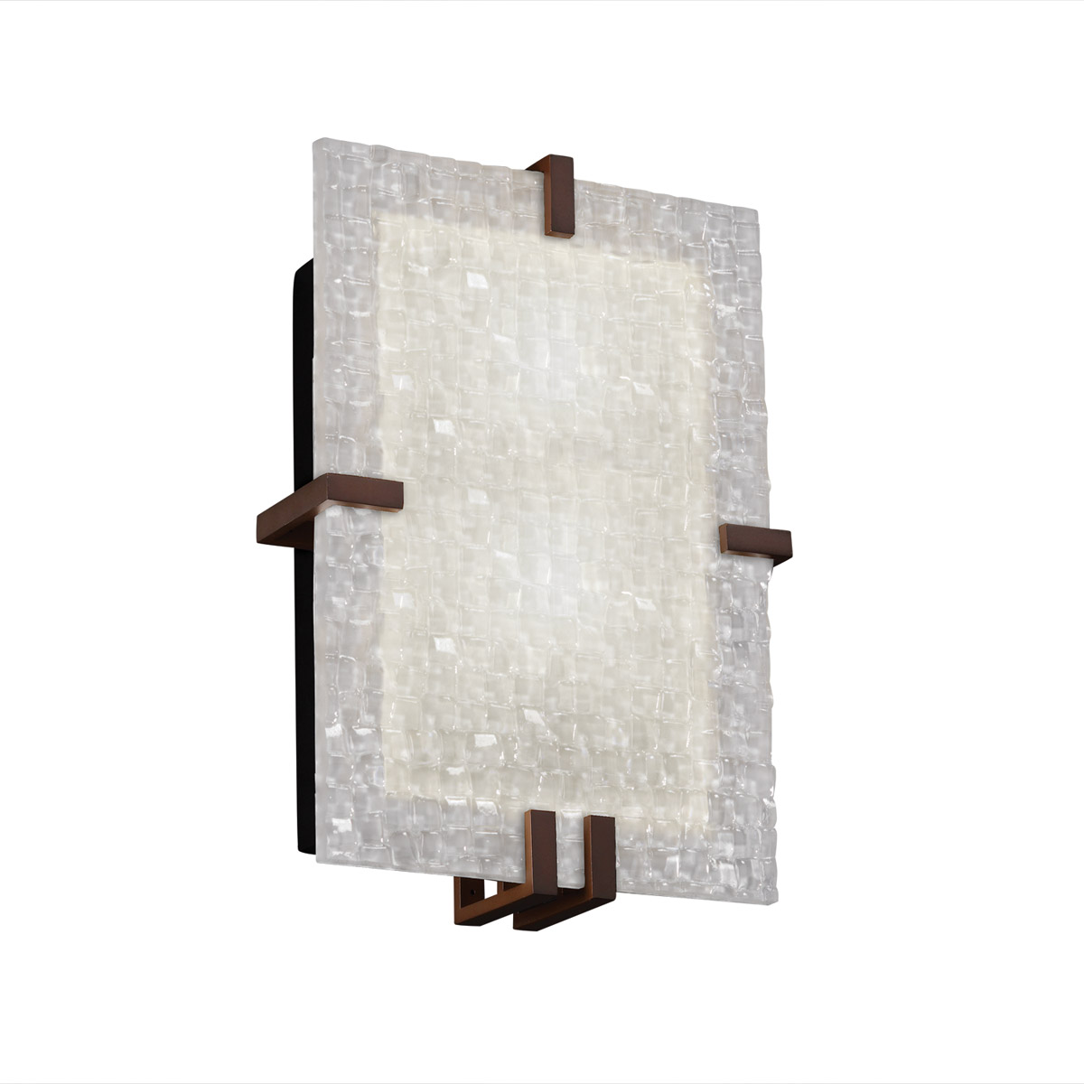 3form 2 Light 8.5 inch Dark Bronze ADA Wall Sconce Wall Light