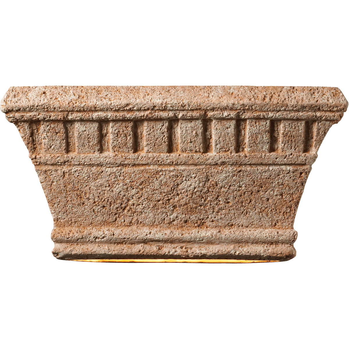 Tuscan Garden Collection LED 18.5 inch Bisque Wall Sconce Wall Light